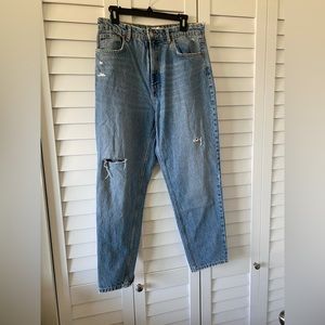 Zara, mom jeans, size 10